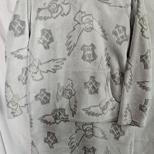 Warner Bros. Gray Owl Pattern Men's Sweater